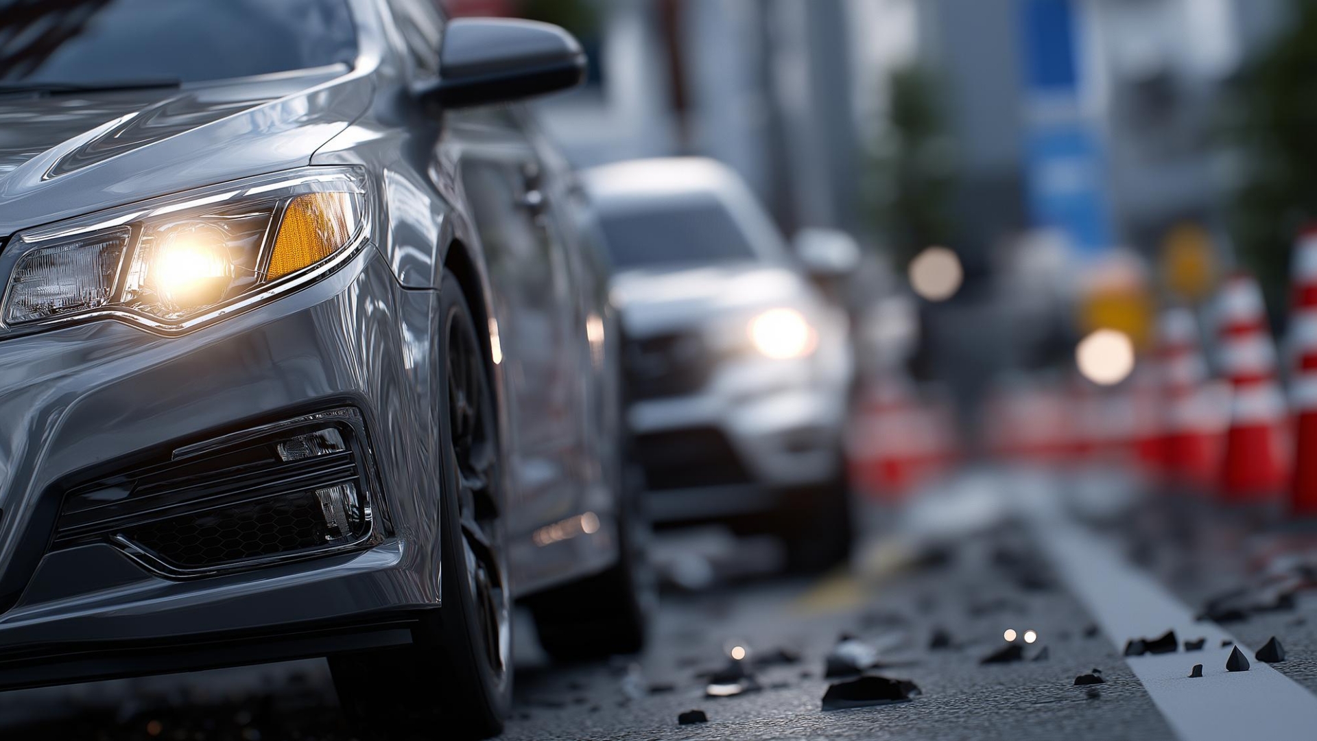 교통사고 현장 사진